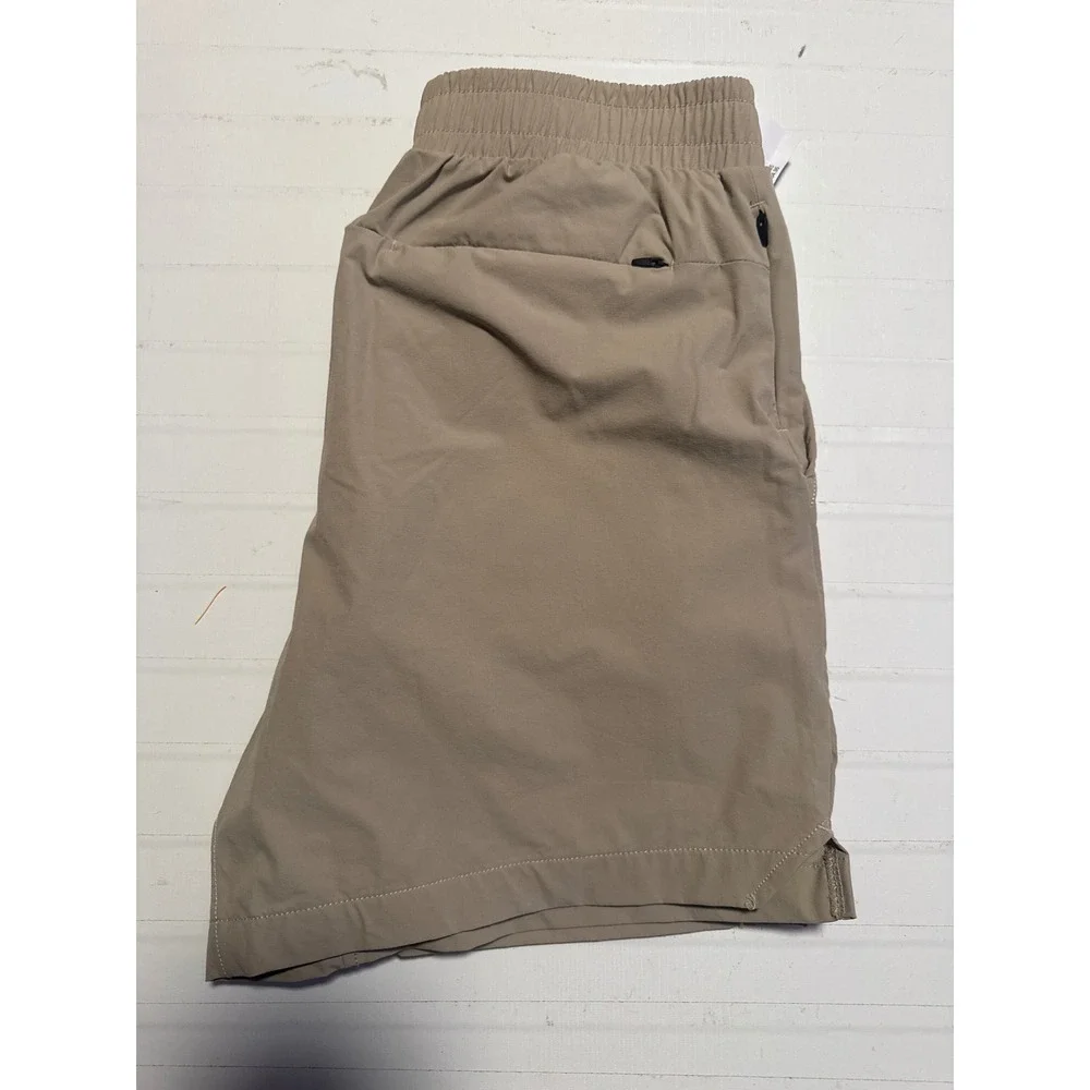American‎ Eagle Shorts Mens Small Tan NWT Active Athletic Elastic Waist 28